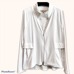 Athleta Double Zip Athletic Jacket